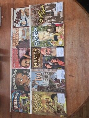 Timeline History Homeschooling Educational Comic Readers X8 Queen Nzinga, Scarab